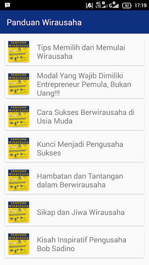 Panduan Wirausaha Screenshot 2