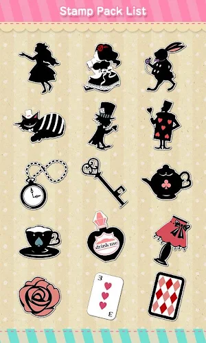 Stamp Pack: Alice Collection Screenshot 1