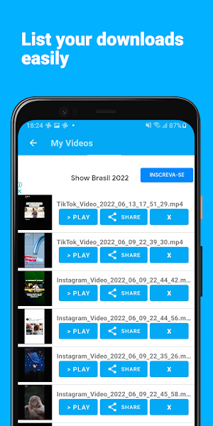PgVid: Social Video Downloader Screenshot 2