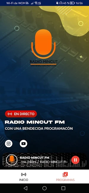 RADIO MINCUT FM Screenshot 1