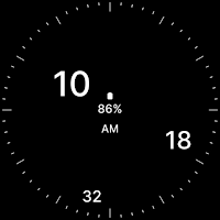 Analog Digital Watch Face
