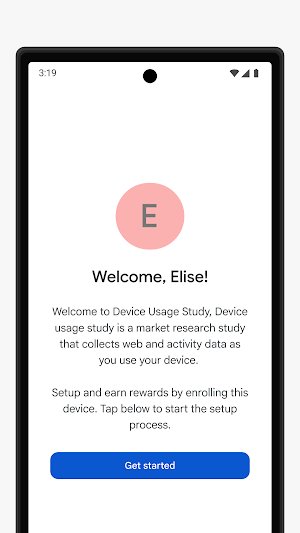 Device Usage Study Screenshot 1