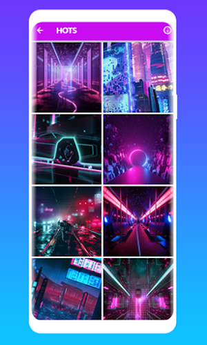 Wallpaper neon 4K Screenshot 2
