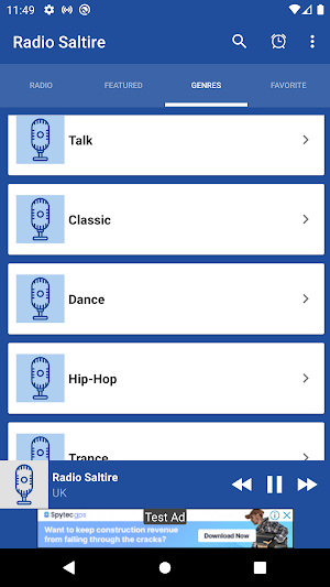 Radio Saltire App UK Screenshot 2