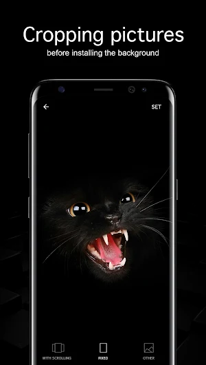 Black Wallpapers 4K (Dark) Screenshot 2