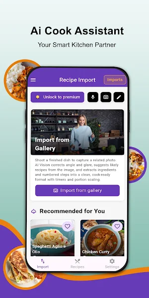 AI Cookbook – Smart Recipes Screenshot 0
