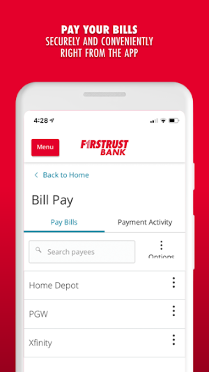Firstrust Bank Screenshot 1