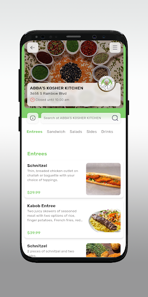 ABBA’S KOSHER KITCHEN Screenshot 2