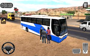 City Coach Bus Driving 2020: Bus Parking Games Screenshot 2