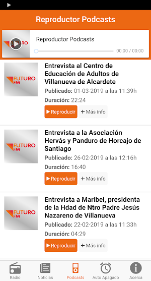 Futuro FM Screenshot 2