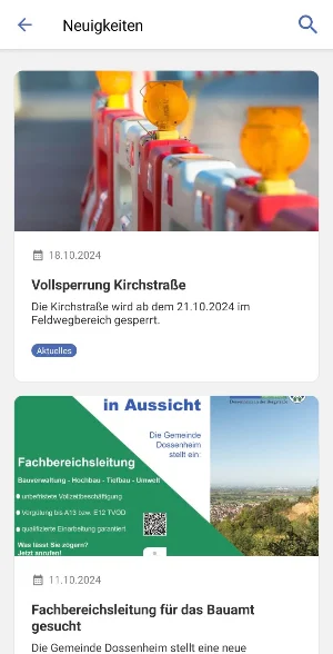 Gemeinde Dossenheim Screenshot 3