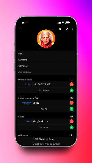 Alright Contacts Screenshot 2