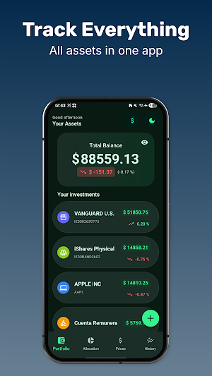 OneWallet: Portfolio Tracker Screenshot 0