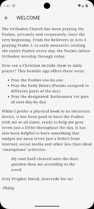 Pray the Psalter Screenshot 1