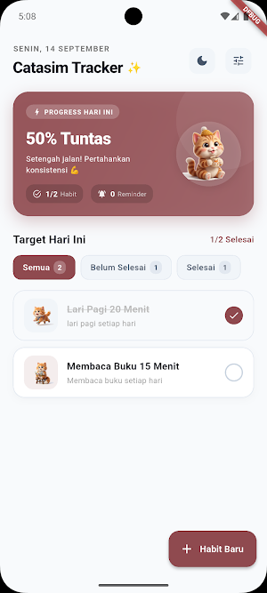 Catastim Tracker Screenshot 2