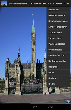 Canadian Prime Ministers Screenshot 1