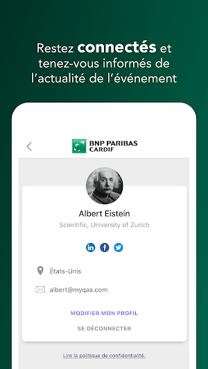 Cardif Events Screenshot 2