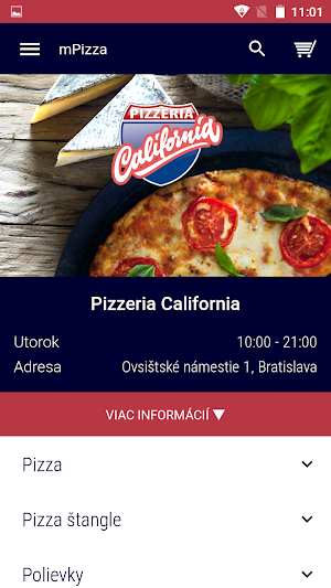 Pizzeria California Bratislava Screenshot 0