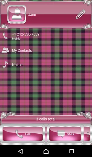 MayLily & Rose Dialer theme Screenshot 1