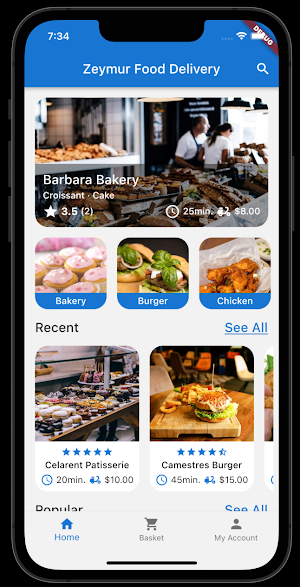 Zeymur Multi Rest Tmp. Flutter Screenshot 1