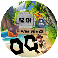 Treasure Pirate Watch Face
