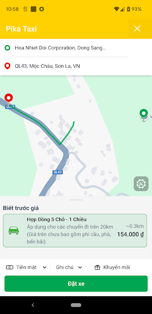 Pika Taxi Screenshot 2