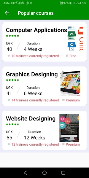 Green Enterprises Academy Screenshot 2