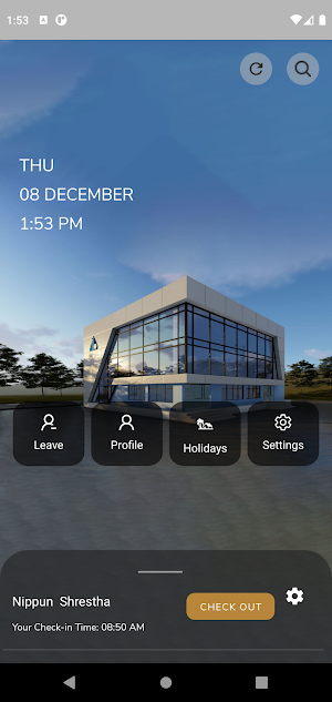 Infodev HRIS App Screenshot 1