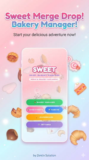 Sweet Drop: Bakery Manager Screenshot 0