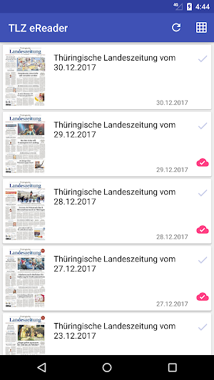 TLZ eReader Screenshot 0