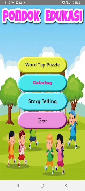 Kids Game Puzzle Coloring Book Screenshot 0