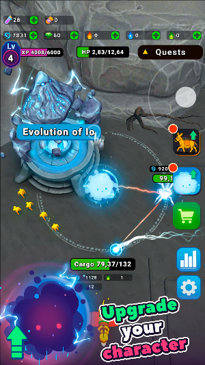 Io's Quest: RPG & .io Action Screenshot 2
