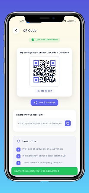 QuidSafe Screenshot 3