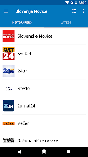 Slovenia News (Novice) Screenshot 0