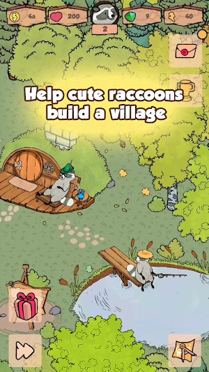 Raccoon mania Screenshot 1