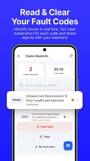 DiagAuto — Diagnostic OBD2 Screenshot 2