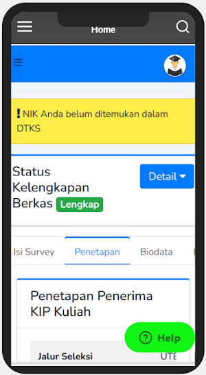 KIP Kuliah Mobile 2023-PANDUAN Screenshot 1