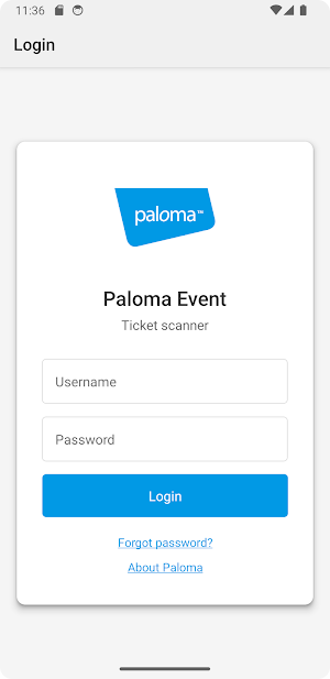 Paloma Event - Ticket Scanner Screenshot 0