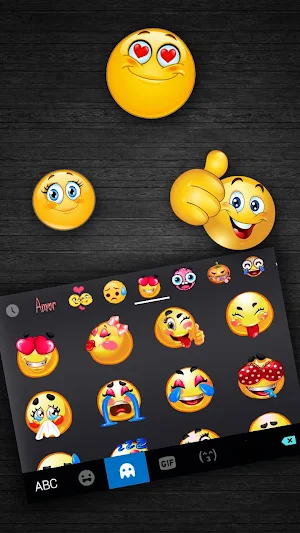 Black Simple Business Keyboard Theme Screenshot 2