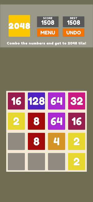 Classic Puzzle 2048 Screenshot 0