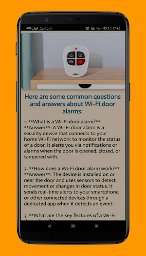 wifi door alarm guide Screenshot 2