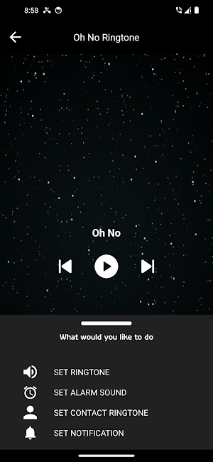 Oh No Ringtone Screenshot 2