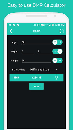BMI Calculator - Weight Loss & BMR Calculator Screenshot 2