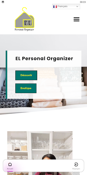 EL Personal Organizer Screenshot 1