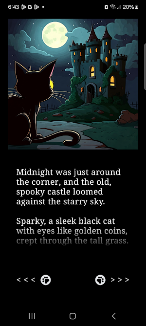 Halloween Cat Watch Face Screenshot 1