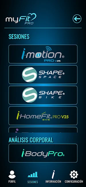 myFit PRO iMotion Screenshot 2