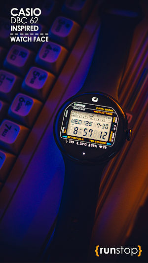 CASIO DBC-62 Watch Face Screenshot 2