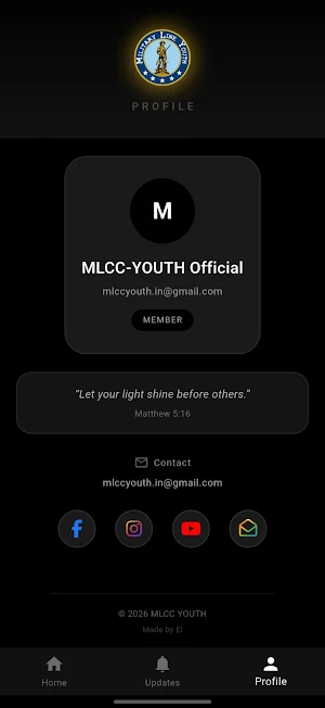 MLCC YOUTH Screenshot 1