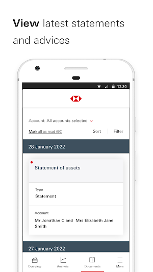 HSBC Private Banking Lux Screenshot 0