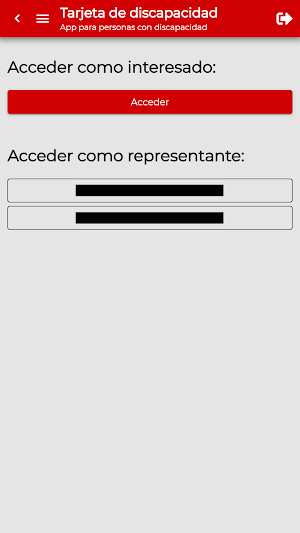 Tarjeta de discapacidad Screenshot 2